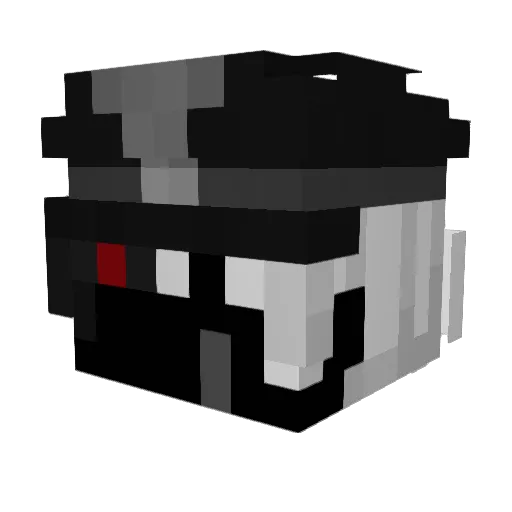 El_Pigeon69 Minecraft avatar head, 3D render