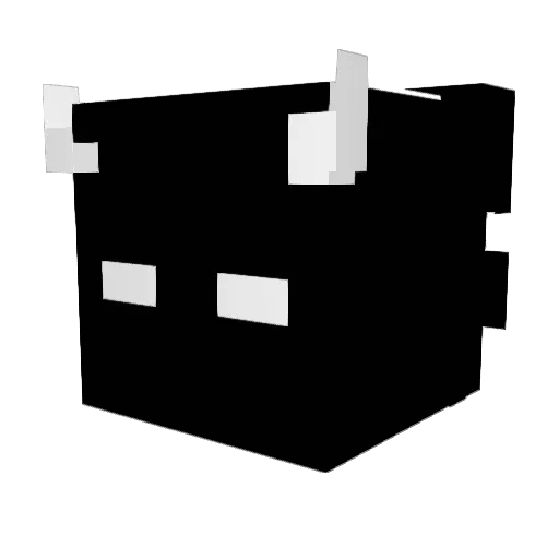 El_Player Minecraft avatar head, 3D render