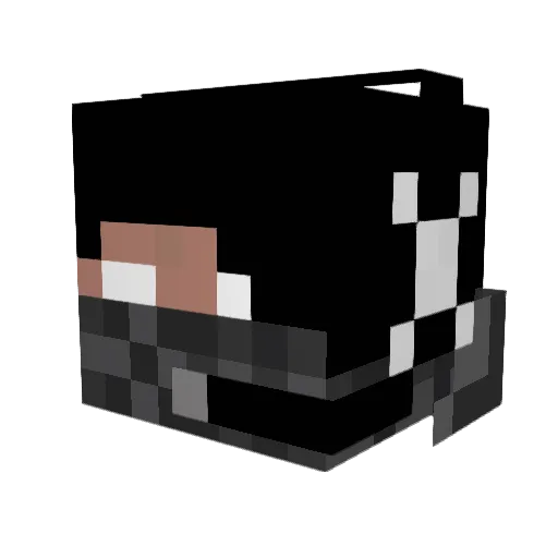 El_Raging_Potato Minecraft avatar head, 3D render