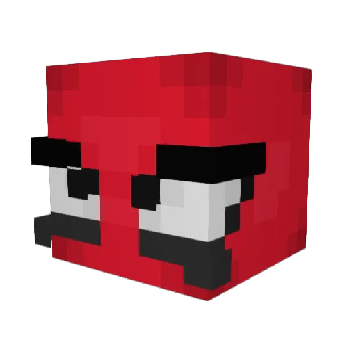 El_Rams Minecraft avatar head, 3D render