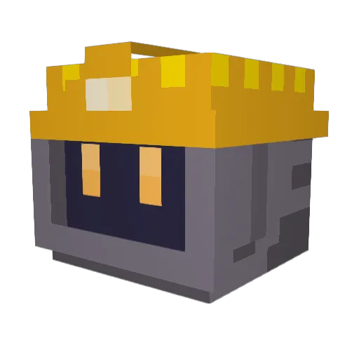 El_Rufus22 Minecraft avatar head, 3D render