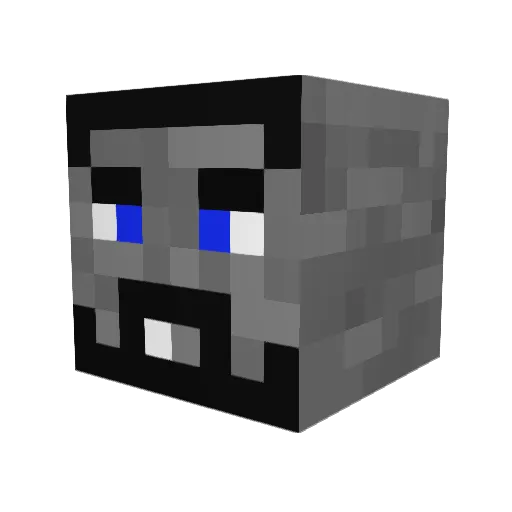 El_SmoothStone13 Minecraft avatar head, 3D render