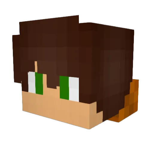 El_Suec0 Minecraft avatar head, 3D render
