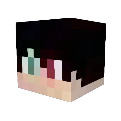 El_Travo281 Minecraft avatar head, 3D render