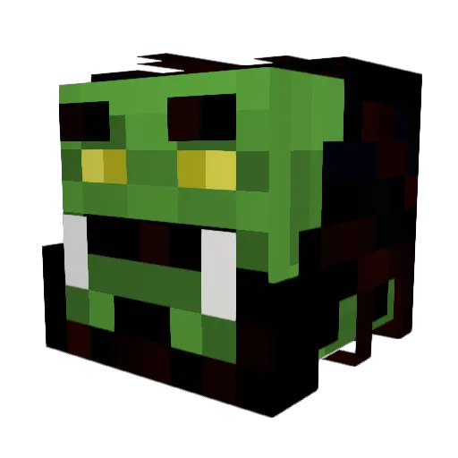 El_Tucco Minecraft avatar head, 3D render
