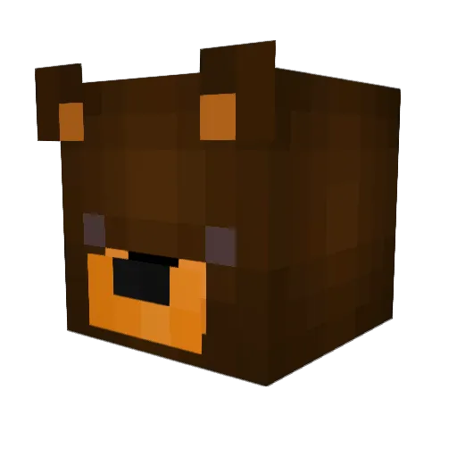 El_Xavio Minecraft avatar head, 3D render