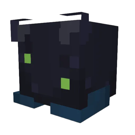 El_cato98 Minecraft avatar head, 3D render