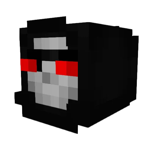 El_mate_man Minecraft avatar head, 3D render