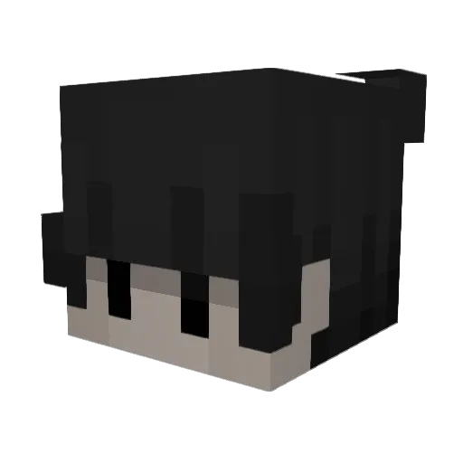 El_sepo Minecraft avatar head, 3D render