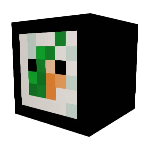 El_sushi_ Minecraft avatar head, 3D render
