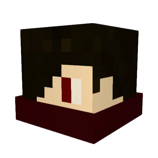 Elad_G Minecraft avatar head, 3D render