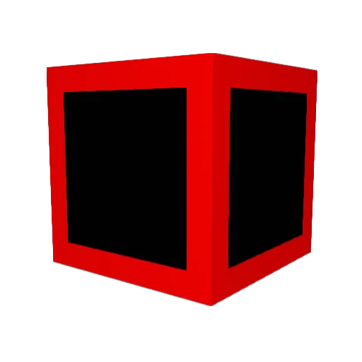 Elagin Minecraft avatar head, 3D render