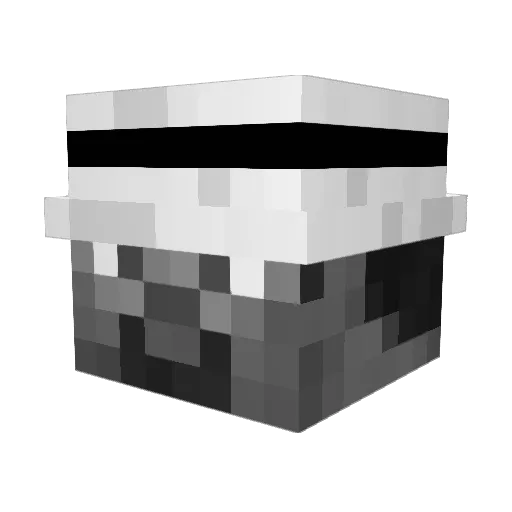 Elaige2010 Minecraft avatar head, 3D render