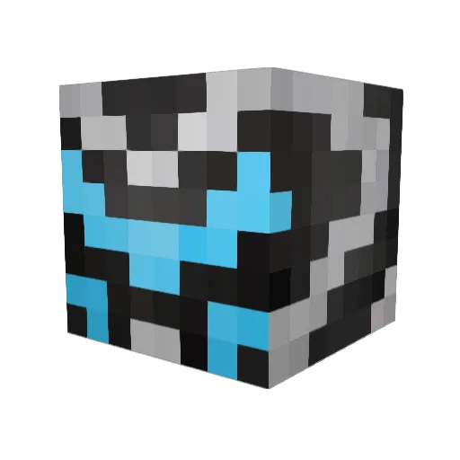 Elania26 Minecraft avatar head, 3D render