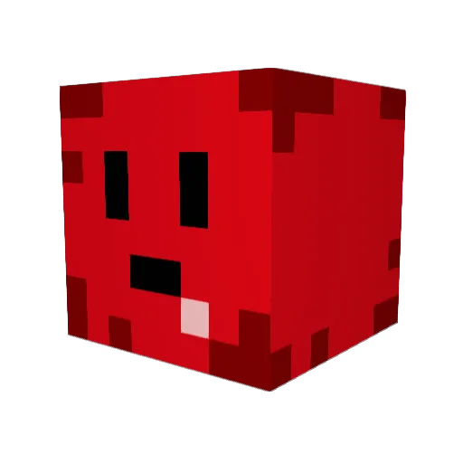 Elaspomm Minecraft avatar head, 3D render