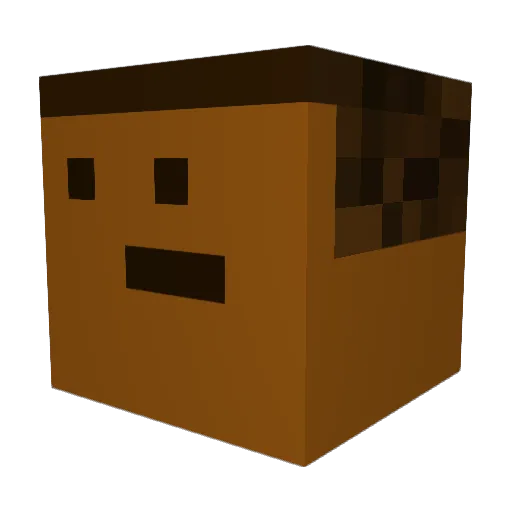 ElasticStinkB Minecraft avatar head, 3D render