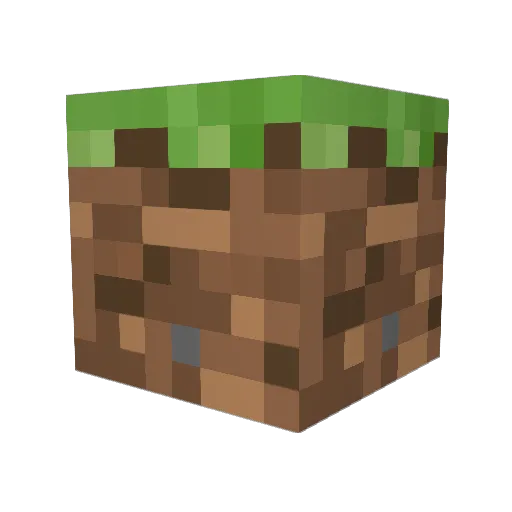 Elbizito Minecraft avatar head, 3D render