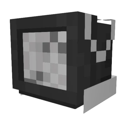 Eldan10 Minecraft avatar head, 3D render