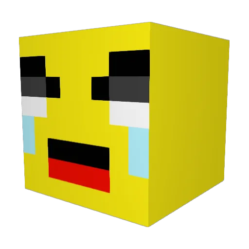 ElderNinja69 Minecraft avatar head, 3D render