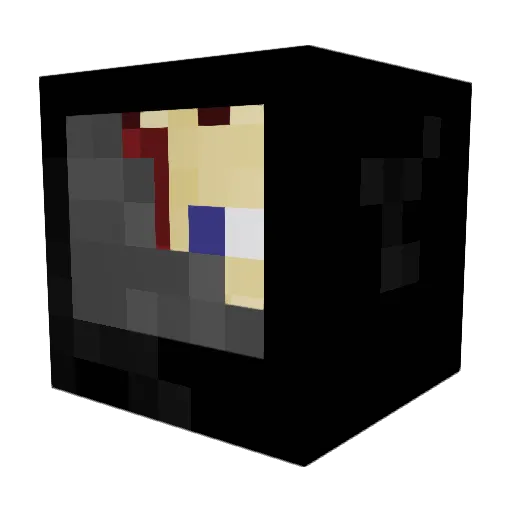 EldirZildon Minecraft avatar head, 3D render