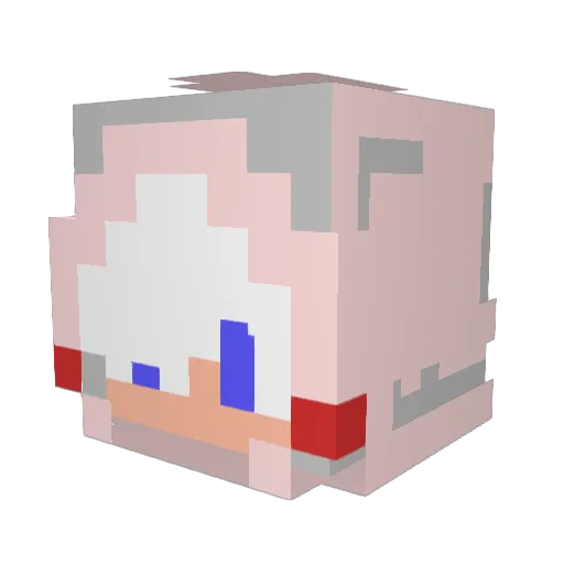 Eldryn_Elder Minecraft avatar head, 3D render