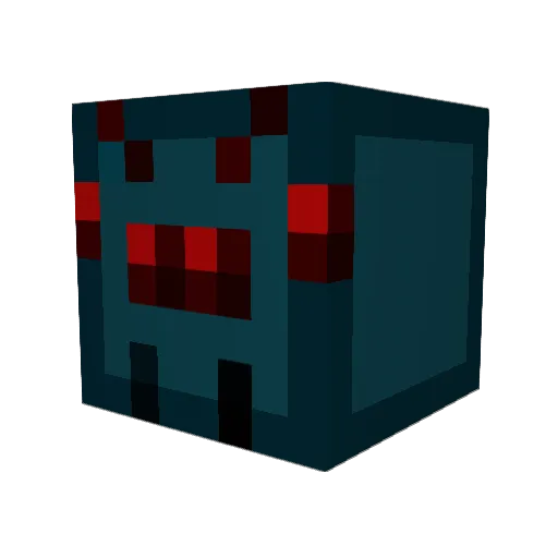 EleKinesis Minecraft avatar head, 3D render