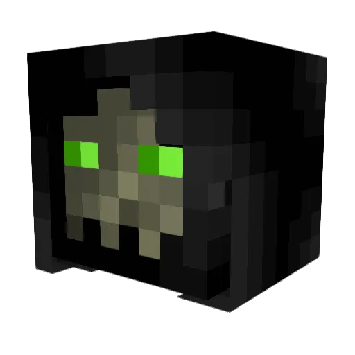 Elea13 Minecraft avatar head, 3D render