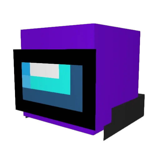 Electabuz Minecraft avatar head, 3D render