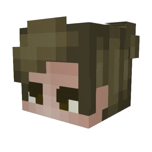 ElectricBoy7526 Minecraft avatar head, 3D render