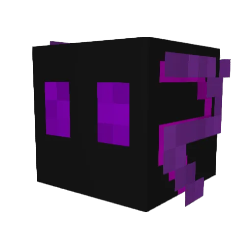 ElectricCardinal Minecraft avatar head, 3D render