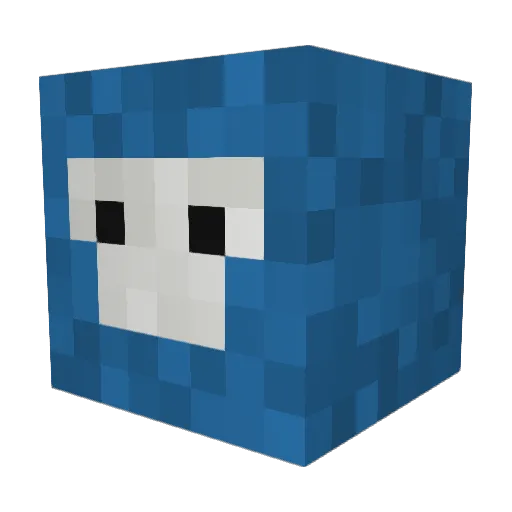 ElectricalBros Minecraft avatar head, 3D render