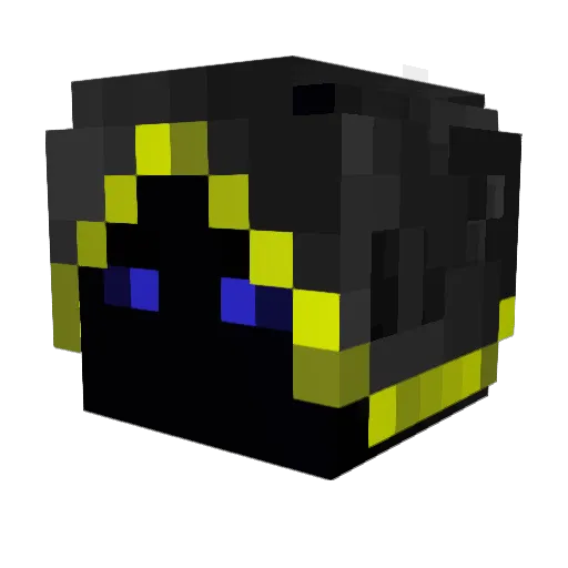 Electrico16 Minecraft avatar head, 3D render