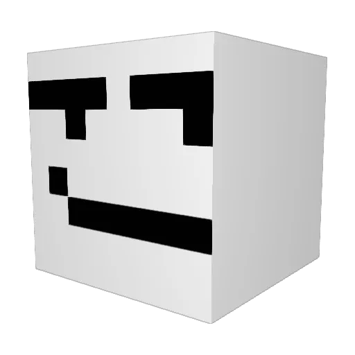 ElectriveYT Minecraft avatar head, 3D render
