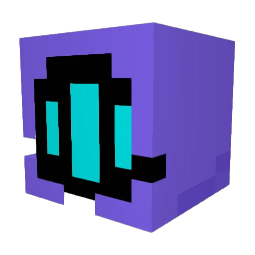 Electro7451 Minecraft avatar head, 3D render