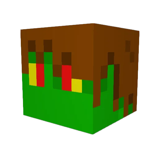 Electro_Specter Minecraft avatar head, 3D render