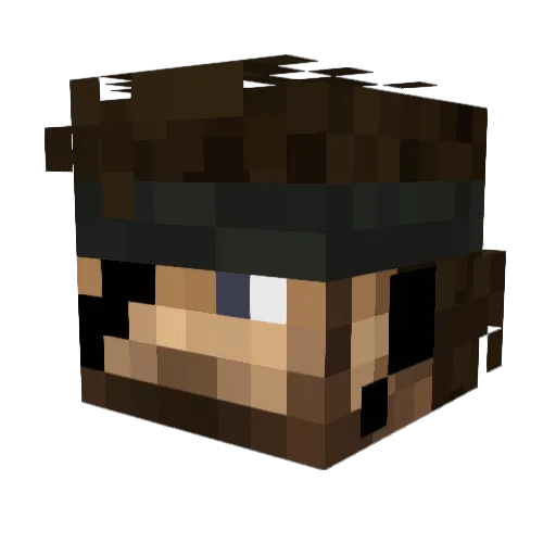 Electro__Specter Minecraft avatar head, 3D render