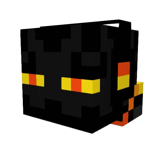 Electronic_Tiger Minecraft avatar head, 3D render