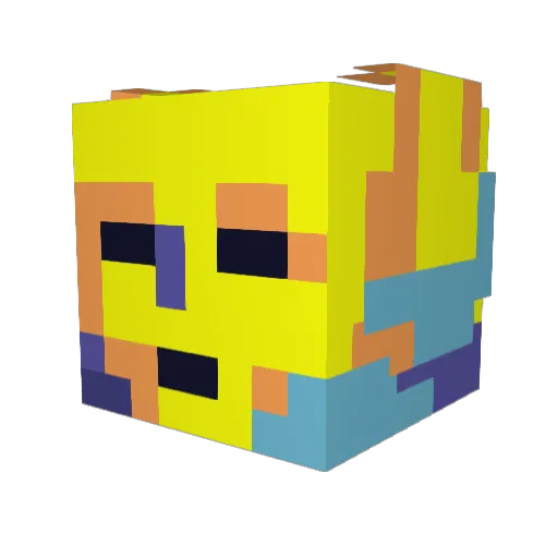 ElegiacTermitary Minecraft avatar head, 3D render