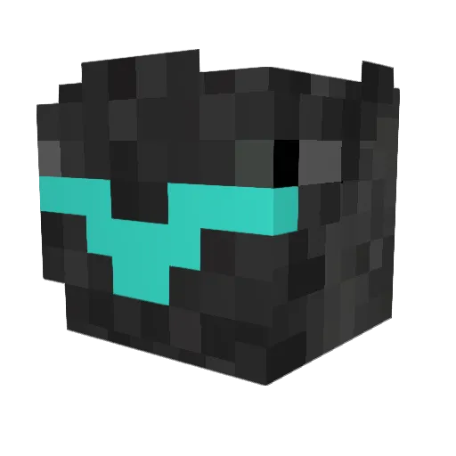 Elekbetyar Minecraft avatar head, 3D render