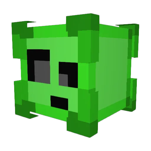 Elektro1 Minecraft avatar head, 3D render