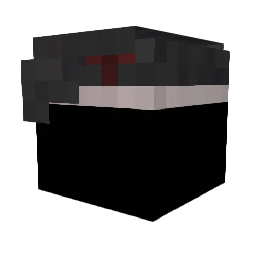Elektroziom Minecraft avatar head, 3D render