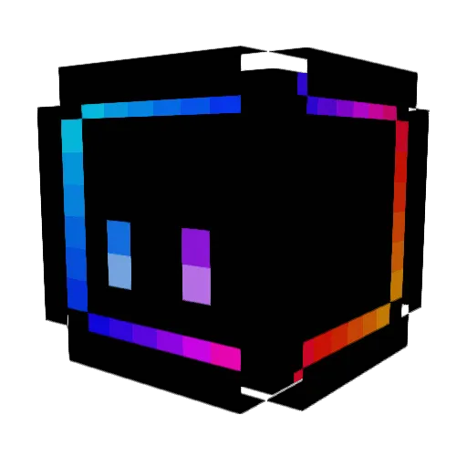 Elemi4h Minecraft avatar head, 3D render