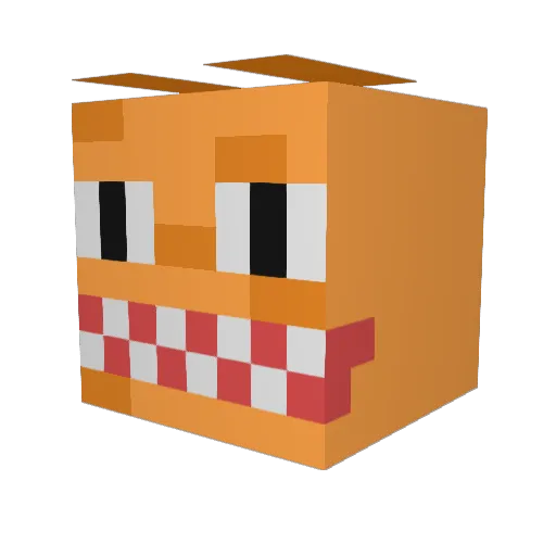 ElenaGamerXD Minecraft avatar head, 3D render