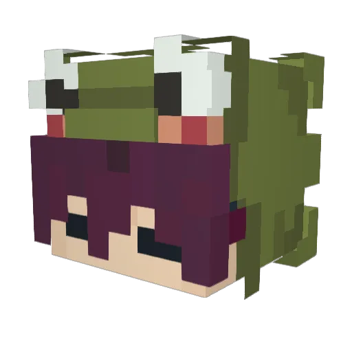 Elephant_Shrew01 Minecraft avatar head, 3D render