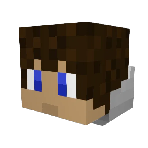 Elephantboy10 Minecraft avatar head, 3D render