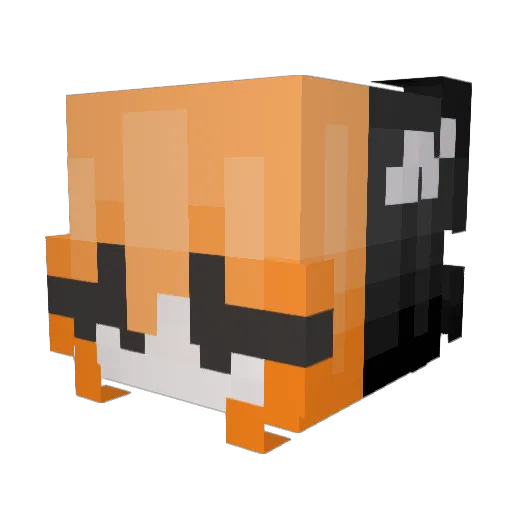 Elerieon Minecraft avatar head, 3D render