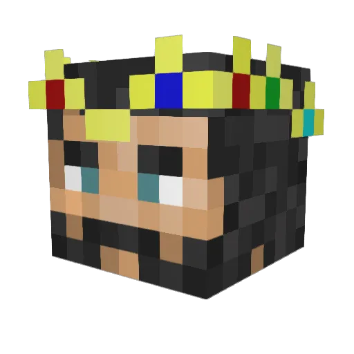 Elessar31415 Minecraft avatar head, 3D render