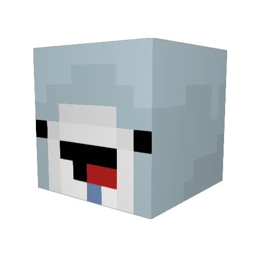 ElfBarUser Minecraft avatar head, 3D render