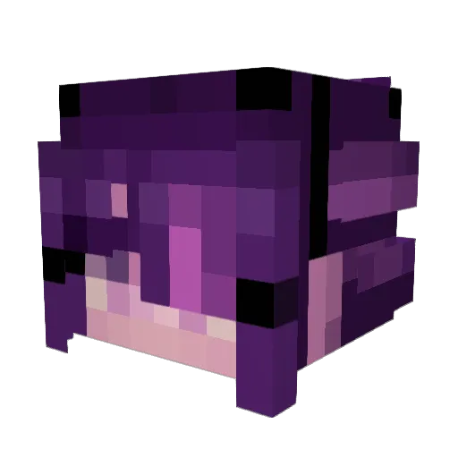 Elf_Egg Minecraft avatar head, 3D render
