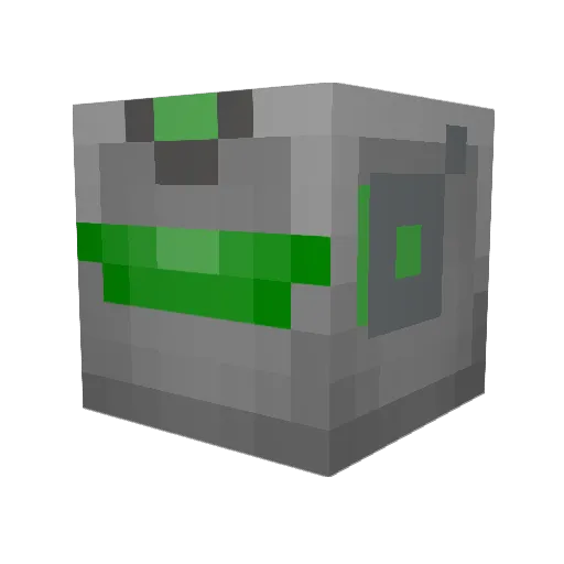 Elfariza Minecraft avatar head, 3D render
